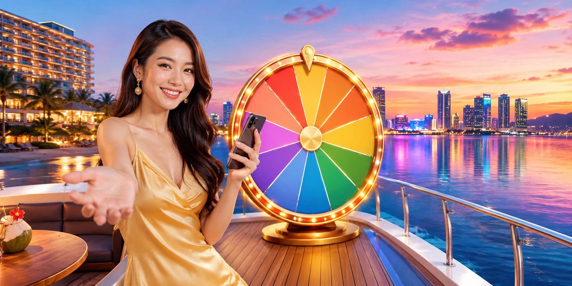 Người dùng tại Đà Nẵng tham gia quay số may mắn và nhận thưởng ven biển qua điện thoại