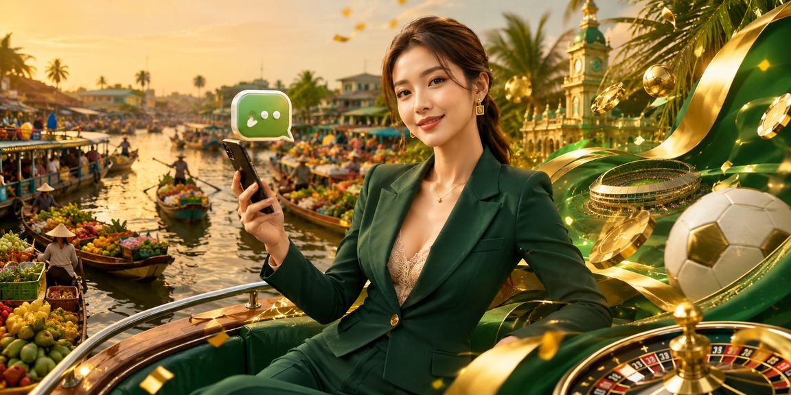 Khách tham gia lễ hội casino di động tại miền Tây sông nước Việt Nam