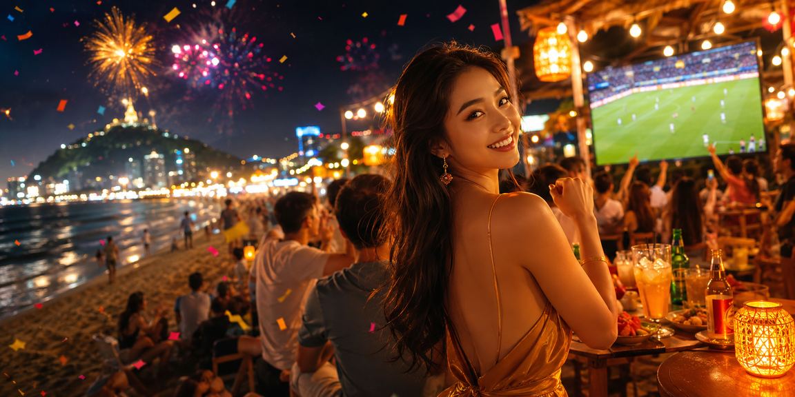 Người dùng tại Vũng Tàu nạp tiền và xem kèo thể thao buổi tối tại chợ đêm